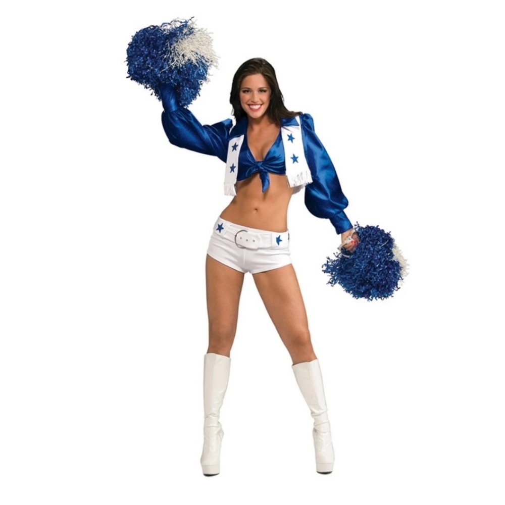 Secret Wishes Rubies USA Sexy Dallas Cowboy Cheerleader Costume Small